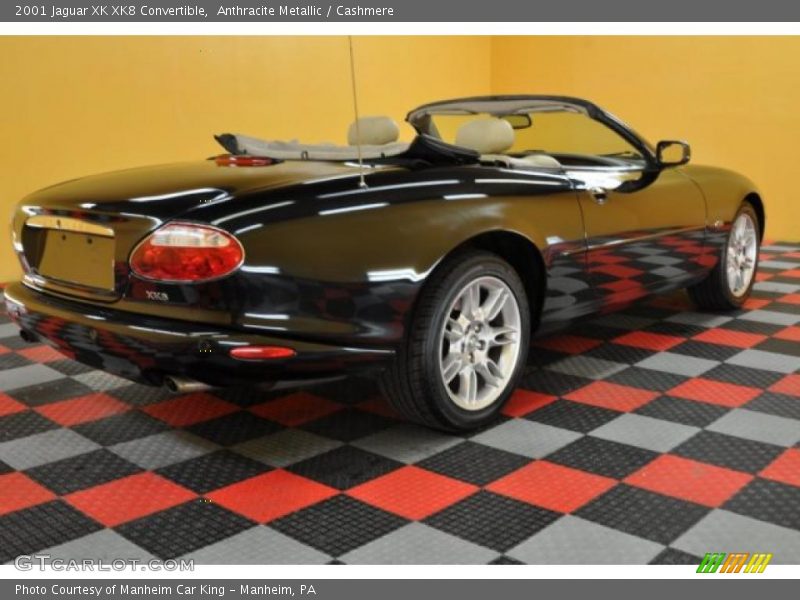 Anthracite Metallic / Cashmere 2001 Jaguar XK XK8 Convertible