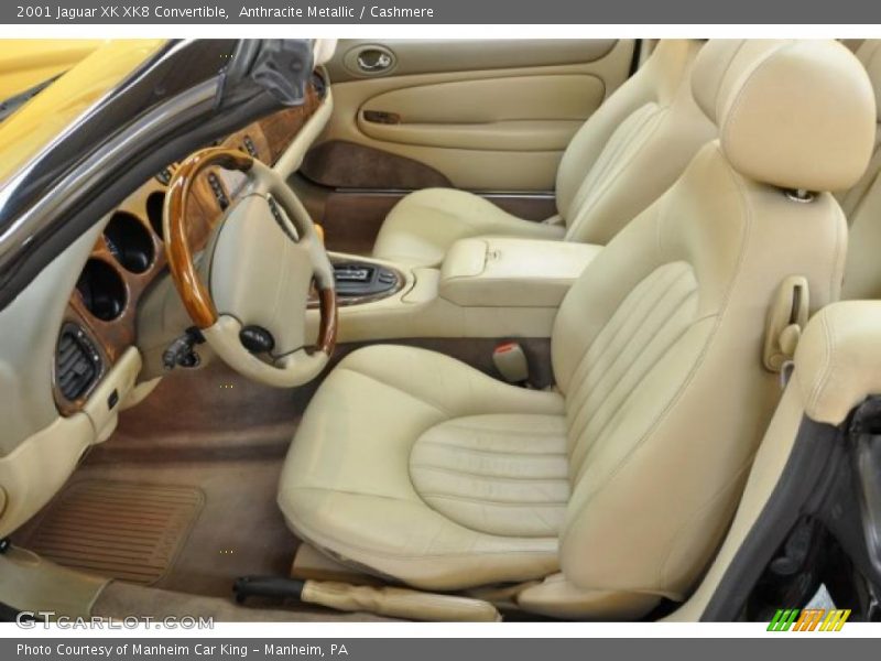  2001 XK XK8 Convertible Cashmere Interior