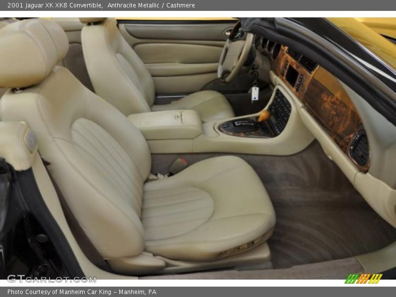  2001 XK XK8 Convertible Cashmere Interior