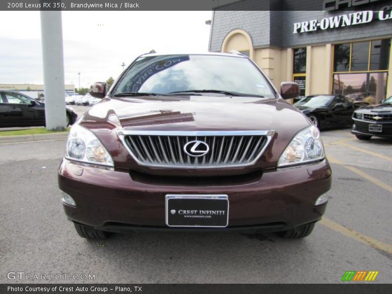Brandywine Mica / Black 2008 Lexus RX 350