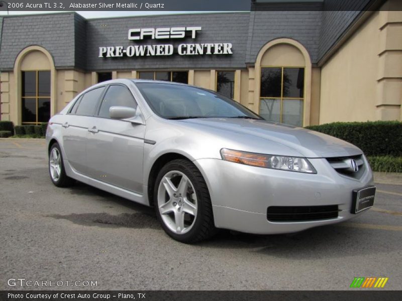Alabaster Silver Metallic / Quartz 2006 Acura TL 3.2