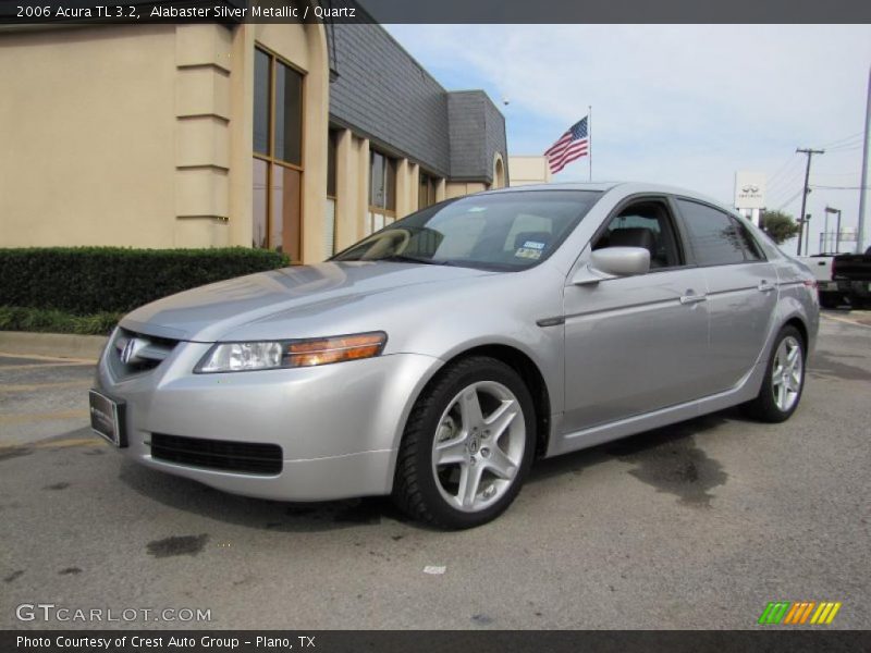 Alabaster Silver Metallic / Quartz 2006 Acura TL 3.2