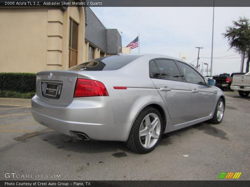 Alabaster Silver Metallic / Quartz 2006 Acura TL 3.2