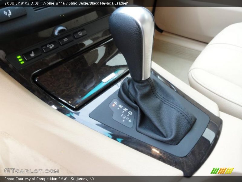 Alpine White / Sand Beige/Black Nevada Leather 2008 BMW X3 3.0si