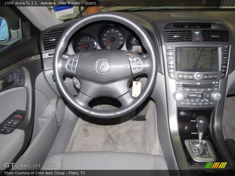 Alabaster Silver Metallic / Quartz 2006 Acura TL 3.2