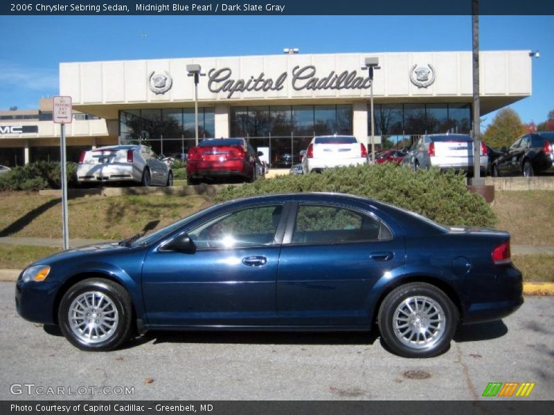 Midnight Blue Pearl / Dark Slate Gray 2006 Chrysler Sebring Sedan