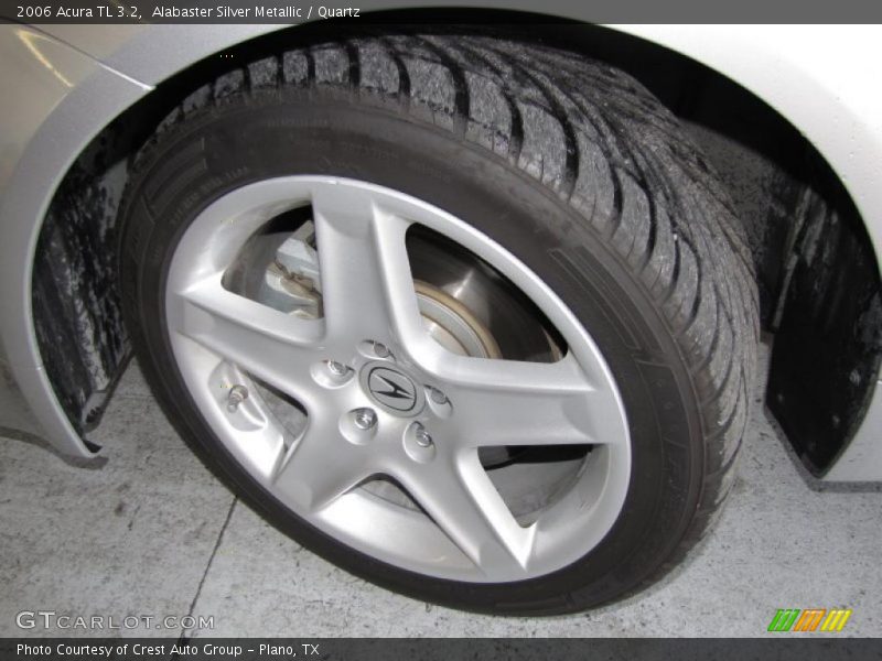 Alabaster Silver Metallic / Quartz 2006 Acura TL 3.2