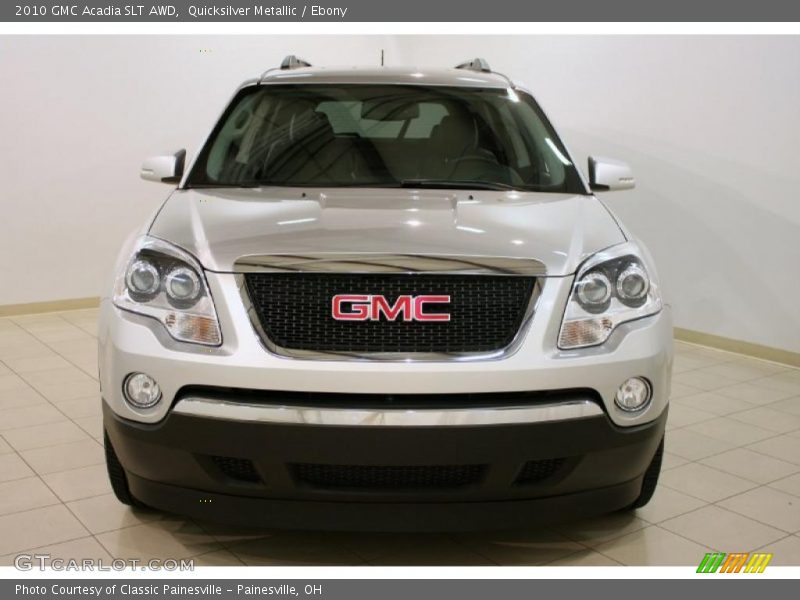 Quicksilver Metallic / Ebony 2010 GMC Acadia SLT AWD