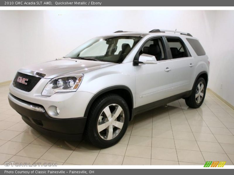 Quicksilver Metallic / Ebony 2010 GMC Acadia SLT AWD