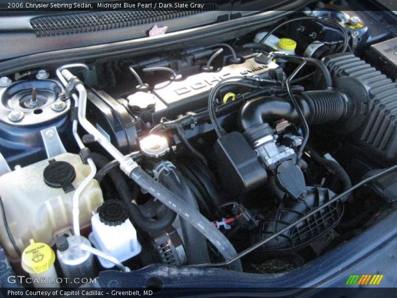  2006 Sebring Sedan Engine - 2.4 Liter DOHC 16-Valve 4 Cylinder
