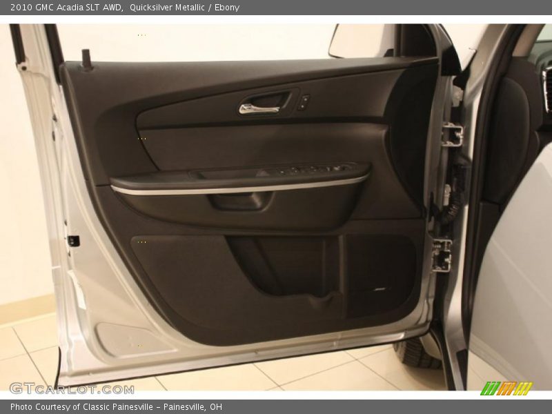 Quicksilver Metallic / Ebony 2010 GMC Acadia SLT AWD