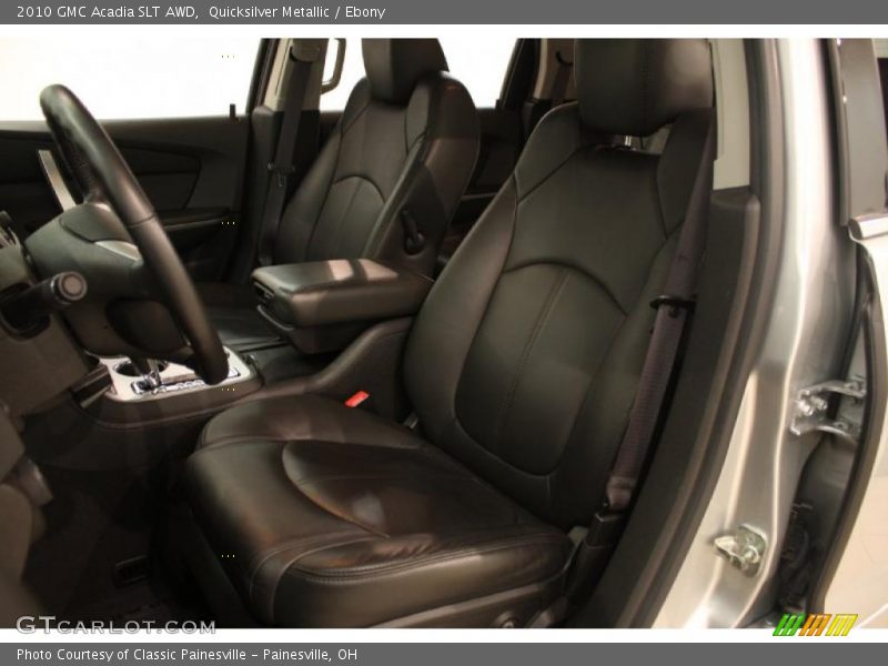 Quicksilver Metallic / Ebony 2010 GMC Acadia SLT AWD