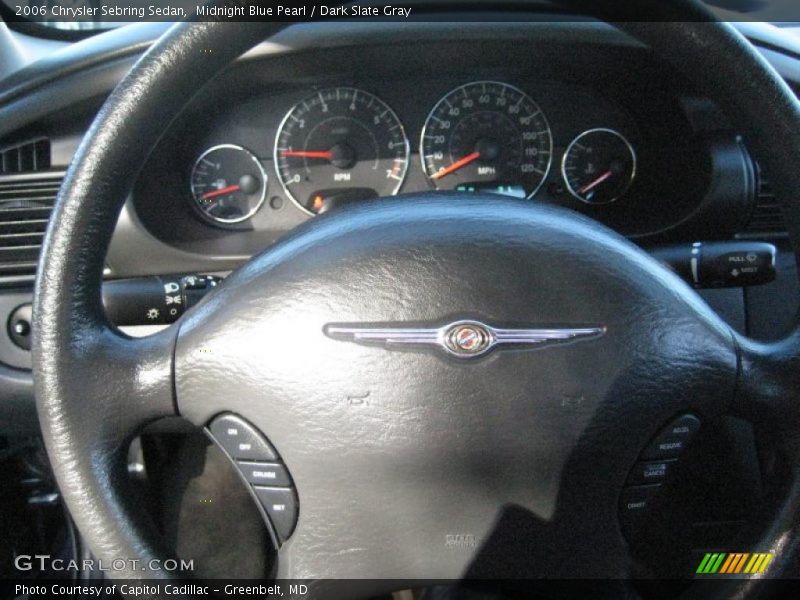 Midnight Blue Pearl / Dark Slate Gray 2006 Chrysler Sebring Sedan