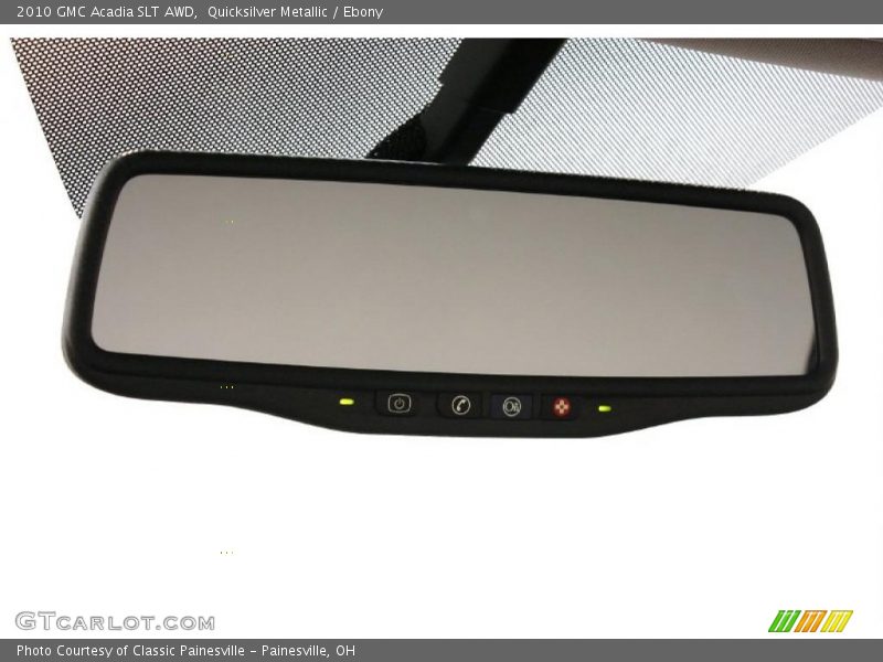 Quicksilver Metallic / Ebony 2010 GMC Acadia SLT AWD