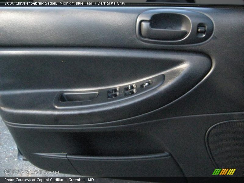 Midnight Blue Pearl / Dark Slate Gray 2006 Chrysler Sebring Sedan
