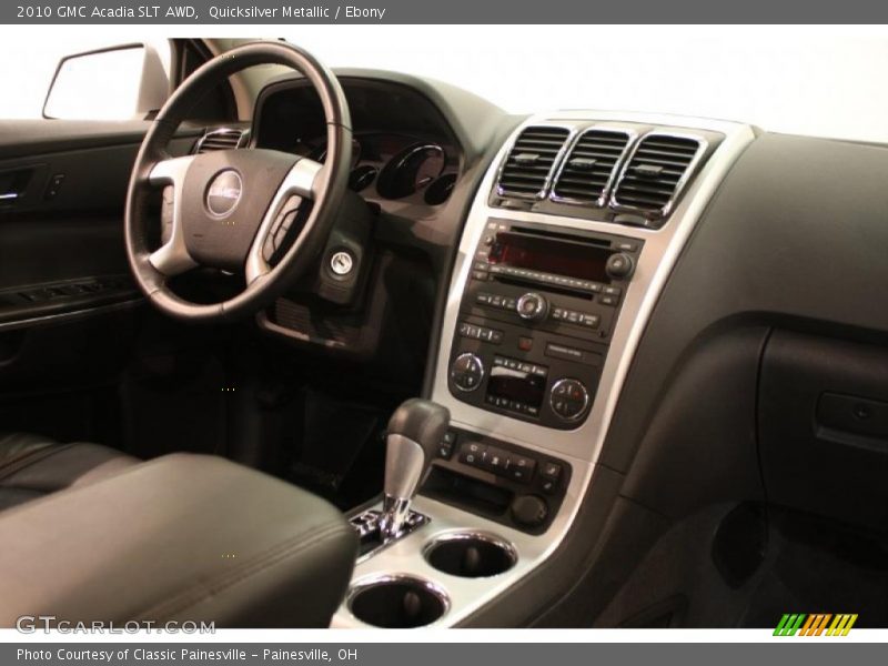 Quicksilver Metallic / Ebony 2010 GMC Acadia SLT AWD