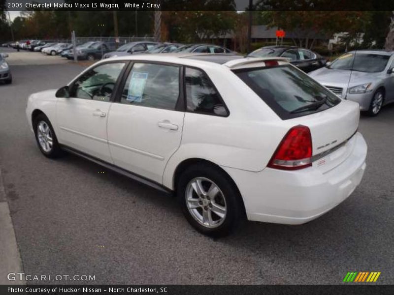 White / Gray 2005 Chevrolet Malibu Maxx LS Wagon