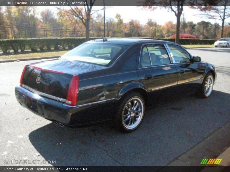 Blue Chip / Cashmere 2007 Cadillac DTS Sedan