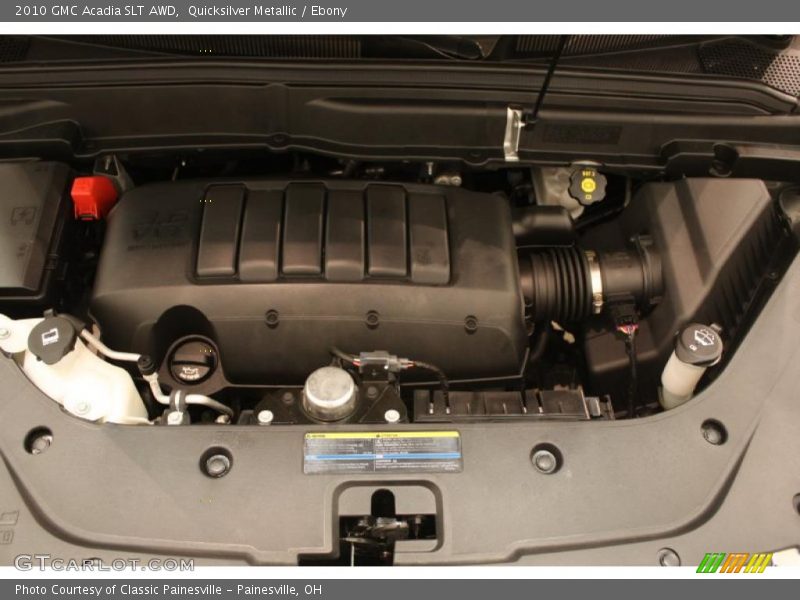Quicksilver Metallic / Ebony 2010 GMC Acadia SLT AWD