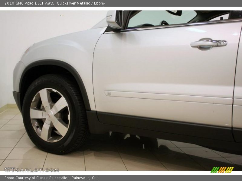 Quicksilver Metallic / Ebony 2010 GMC Acadia SLT AWD