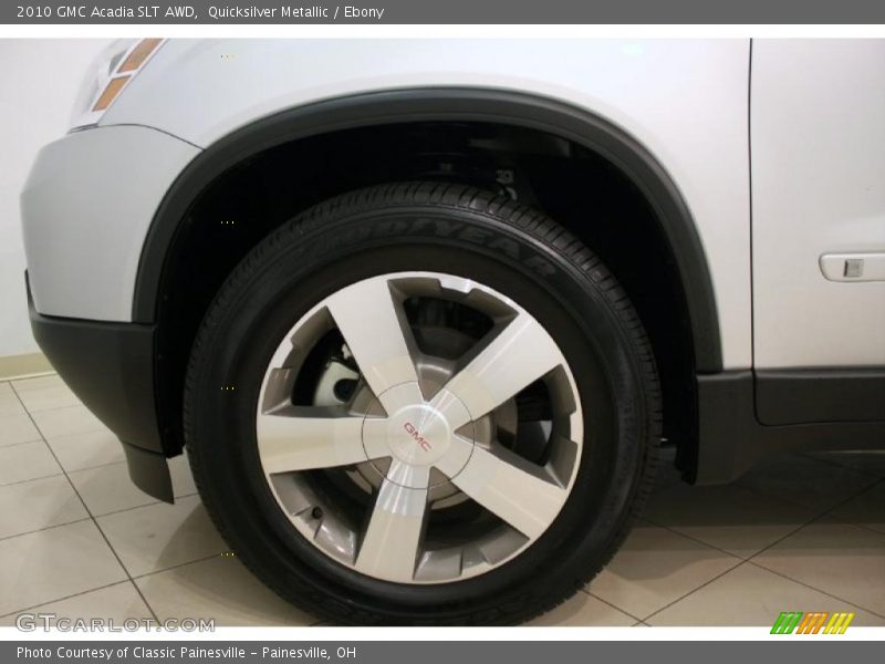 Quicksilver Metallic / Ebony 2010 GMC Acadia SLT AWD