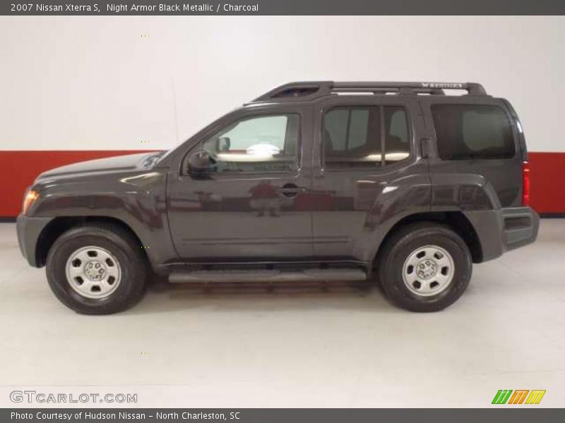 Night Armor Black Metallic / Charcoal 2007 Nissan Xterra S