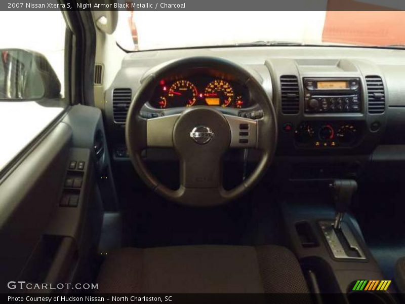 Night Armor Black Metallic / Charcoal 2007 Nissan Xterra S