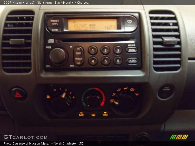 Night Armor Black Metallic / Charcoal 2007 Nissan Xterra S