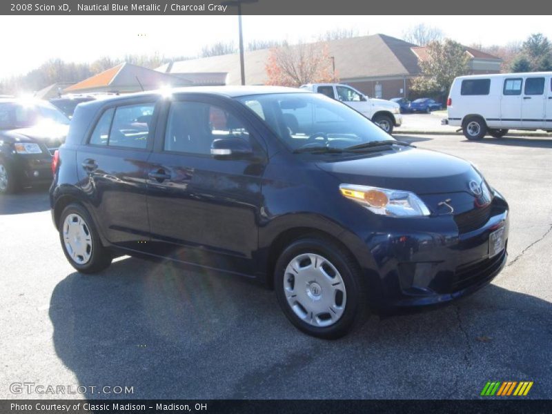 Nautical Blue Metallic / Charcoal Gray 2008 Scion xD