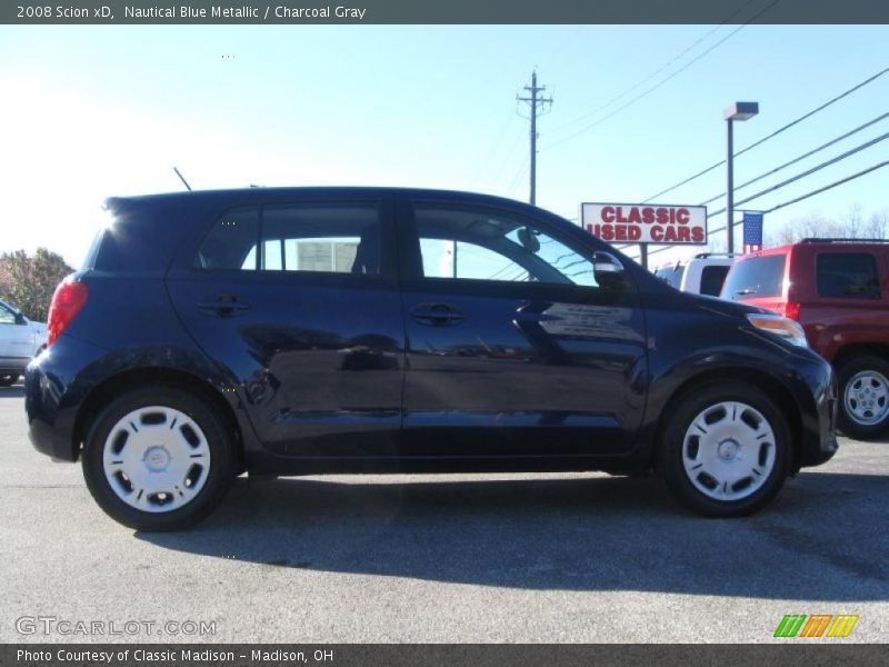 Nautical Blue Metallic / Charcoal Gray 2008 Scion xD