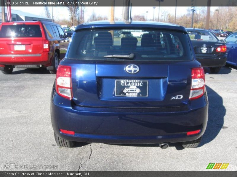 Nautical Blue Metallic / Charcoal Gray 2008 Scion xD