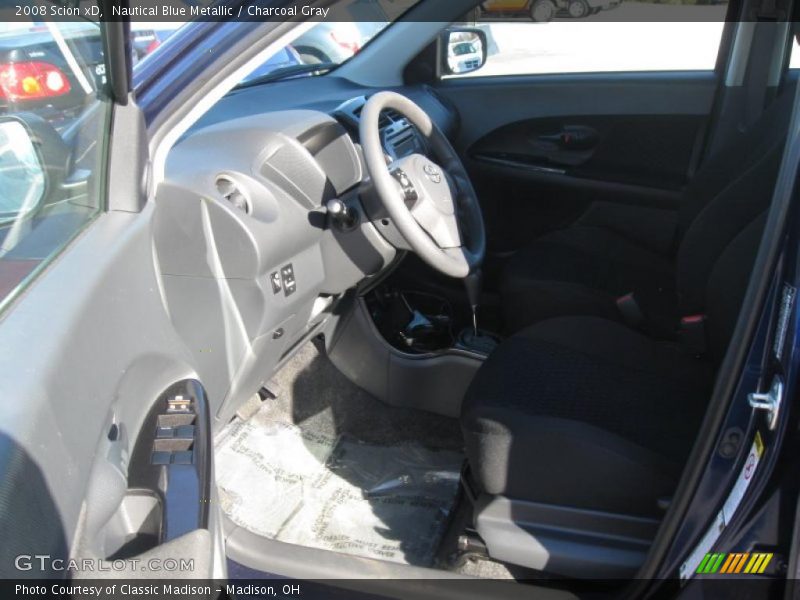Nautical Blue Metallic / Charcoal Gray 2008 Scion xD