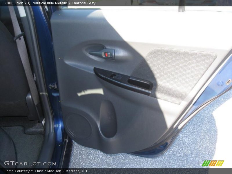 Nautical Blue Metallic / Charcoal Gray 2008 Scion xD