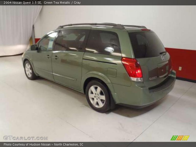 Green Tea Metallic / Gray 2004 Nissan Quest 3.5 SE