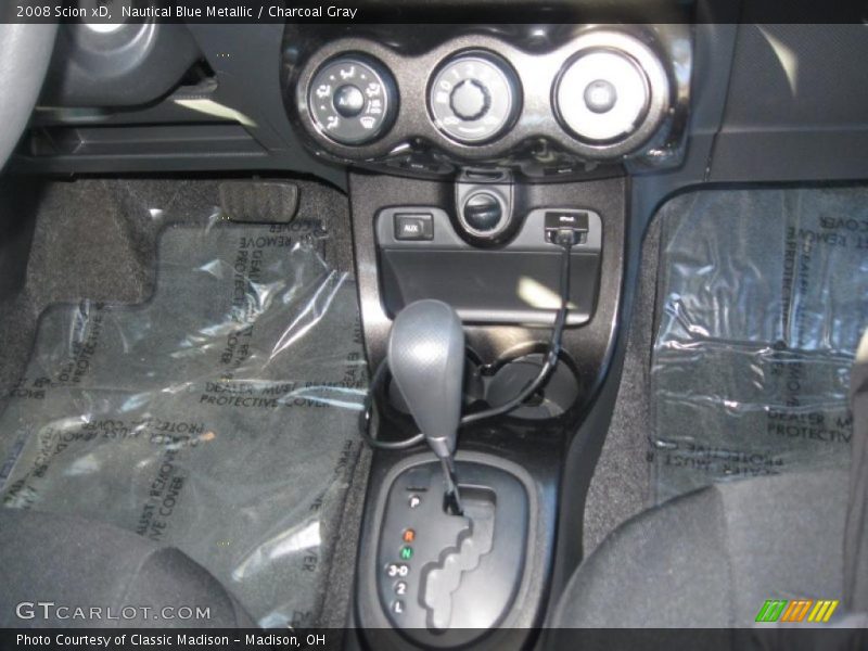 Nautical Blue Metallic / Charcoal Gray 2008 Scion xD