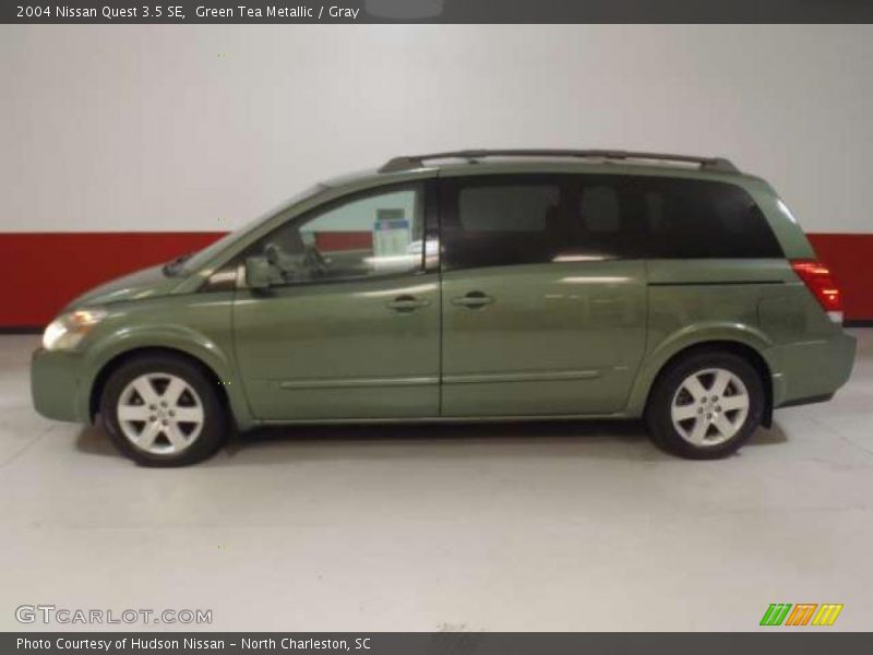 Green Tea Metallic / Gray 2004 Nissan Quest 3.5 SE