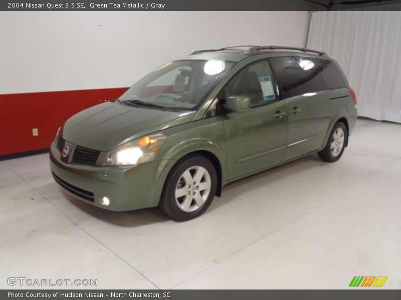Green Tea Metallic / Gray 2004 Nissan Quest 3.5 SE