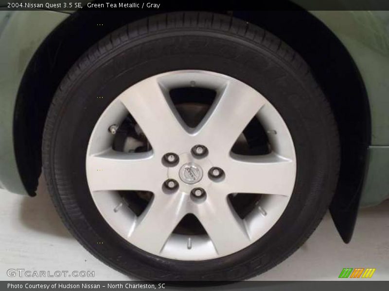 Green Tea Metallic / Gray 2004 Nissan Quest 3.5 SE