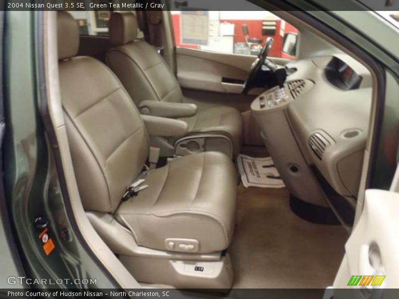 Green Tea Metallic / Gray 2004 Nissan Quest 3.5 SE