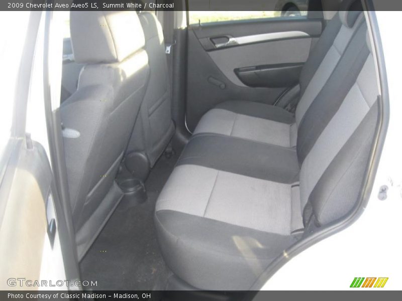 Summit White / Charcoal 2009 Chevrolet Aveo Aveo5 LS