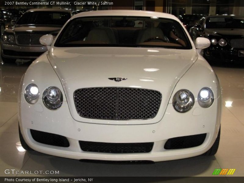 Glacier White / Saffron 2007 Bentley Continental GT Mulliner