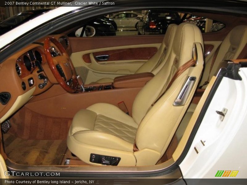 Glacier White / Saffron 2007 Bentley Continental GT Mulliner