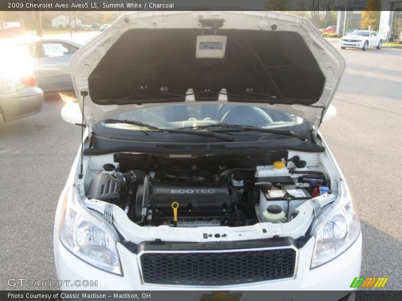 Summit White / Charcoal 2009 Chevrolet Aveo Aveo5 LS