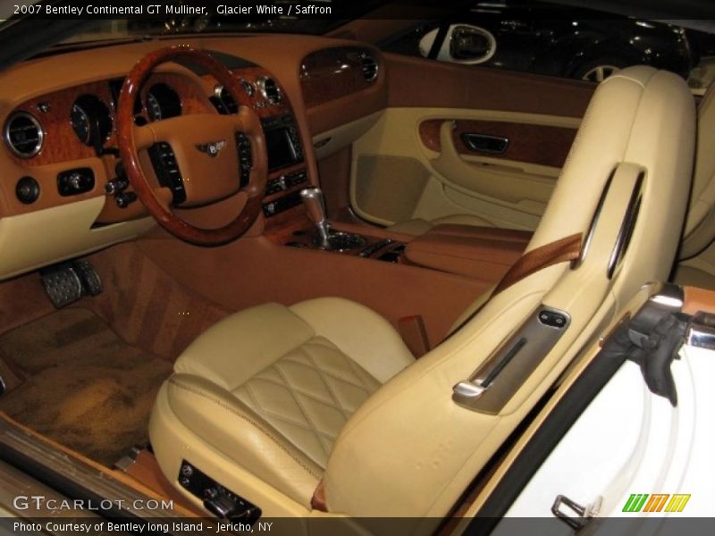  2007 Continental GT Mulliner Saffron Interior