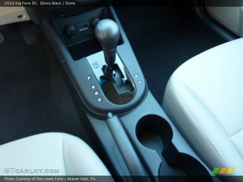 Ebony Black / Stone 2010 Kia Forte EX