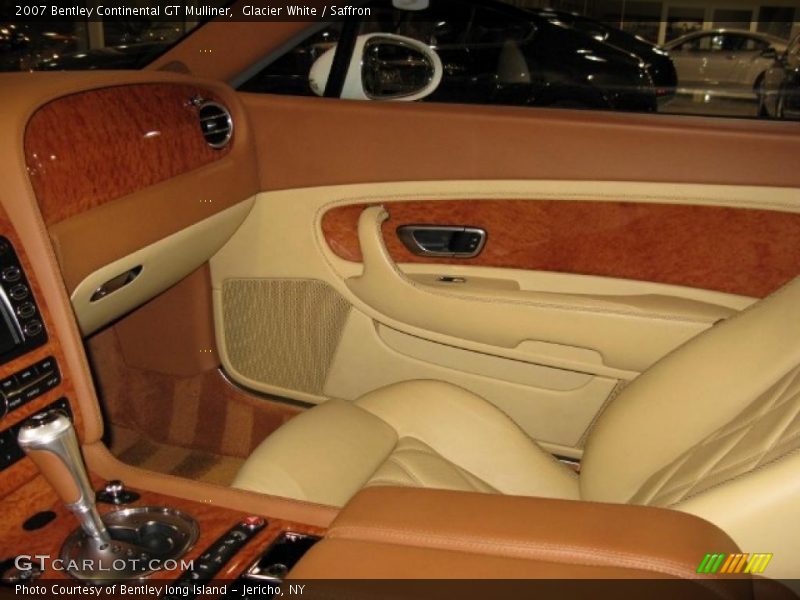Glacier White / Saffron 2007 Bentley Continental GT Mulliner