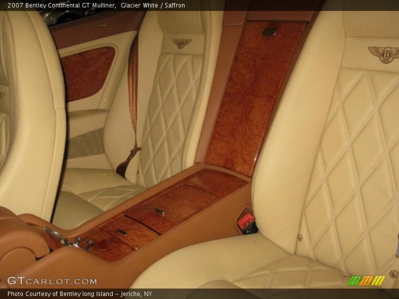 Glacier White / Saffron 2007 Bentley Continental GT Mulliner