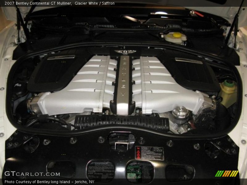  2007 Continental GT Mulliner Engine - 6.0L Twin-Turbocharged DOHC 48V VVT W12