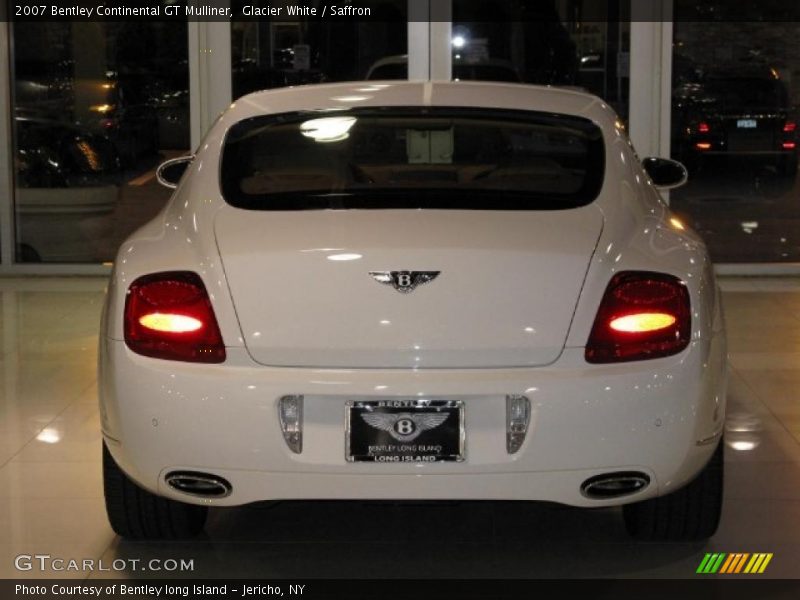 Glacier White / Saffron 2007 Bentley Continental GT Mulliner