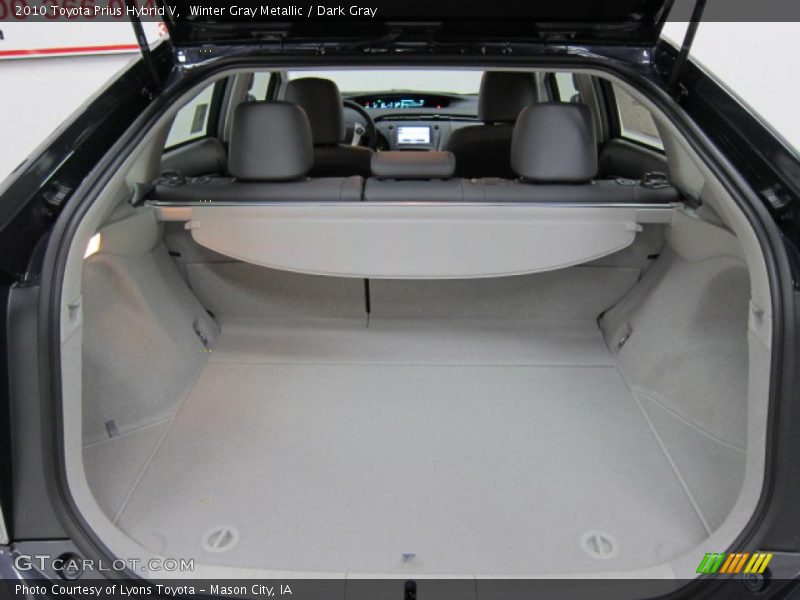 Winter Gray Metallic / Dark Gray 2010 Toyota Prius Hybrid V